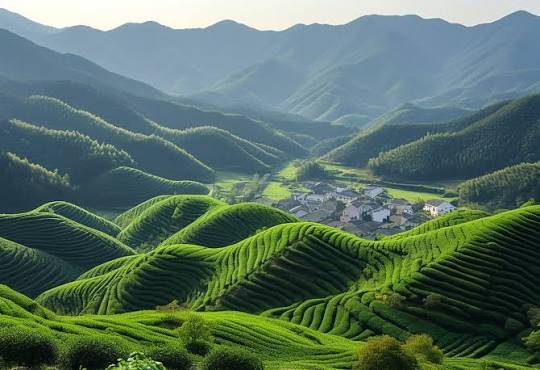 Anji Bamboo Forest Zhejiang China